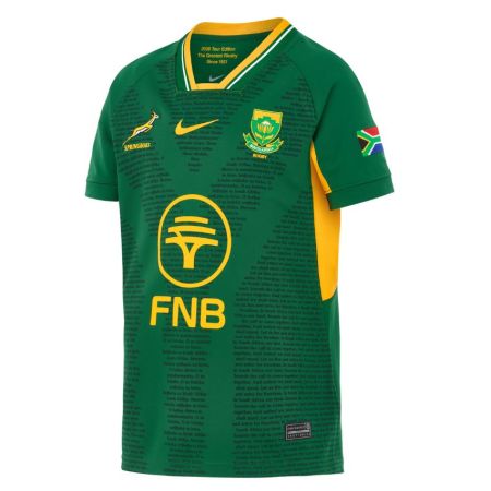 Camiseta rugby Springboks THE GREATEST RIVALRY  niño Nike Stadium 2026