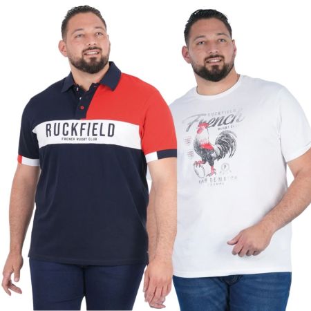 Pack Rugby Dúo Polo + Camiseta French Rugby Club Manga Corta - Ruckfield