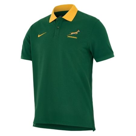 Polo Rugby Springboks Sudáfrica Piqué Verde - Nike
