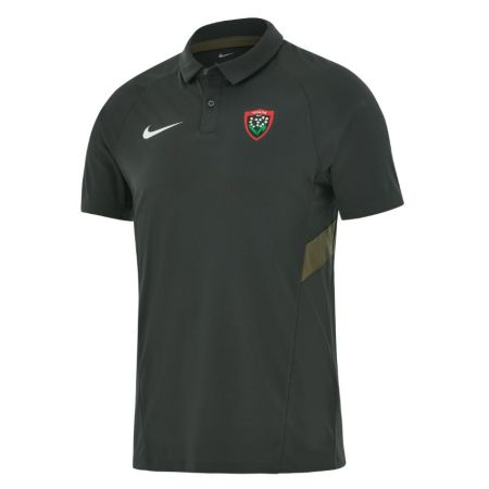 Polo entrenamiento RC Toulon Nike antracita caqui frente 2026-2027