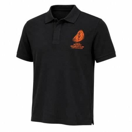 Polo Negro Logo Rugby Copa del Mundo Australia 2027