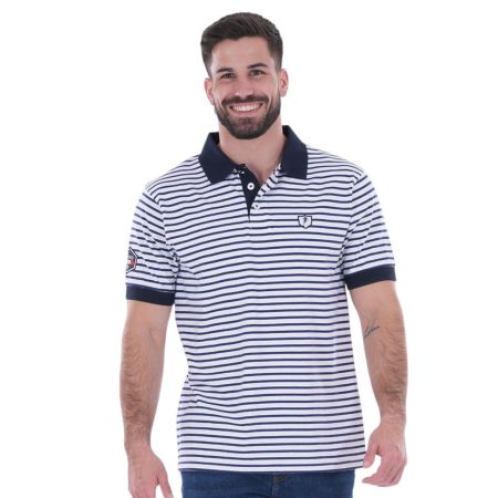Polo marinière à manches courtes - Ruckfield
