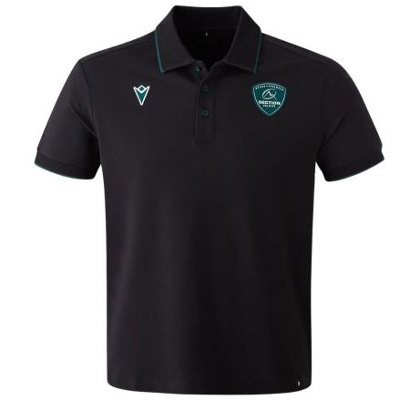 Polo Rugby manga corta Section Paloise Negro 2025/2026 - Macron