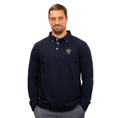 Polo Hombre Manga Larga Rugby Placido - ASM Clermont