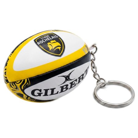 Llavero rugby Stade Rochelais Gilbert balón espuma