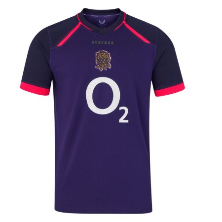 Camiseta Rugby Inglaterra Exterior Junior 2026 Castore