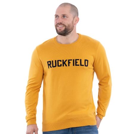 Pull col rond Ocre Rugby - Ruckfield