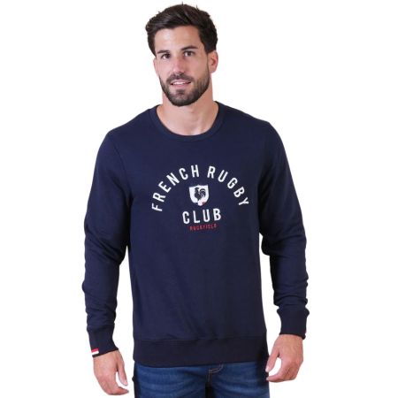 Jersey Rugby Cuello Redondo French Rugby Club azul marino - Ruckfield