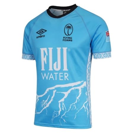Camiseta rugby Fiji exterior Umbro 2026-2027 azul réplica