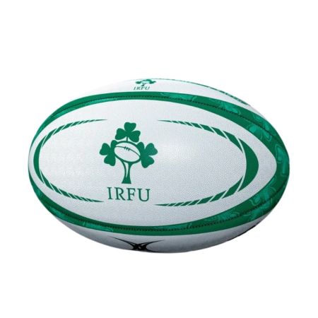 Balón de rugby Gilbert Replica Irlanda mini verde trébol tamaño 1