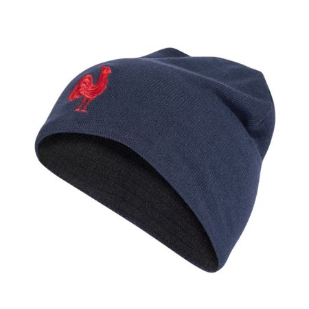 Gorro rugby Francia FFR Adidas Shadow Navy lana invierno