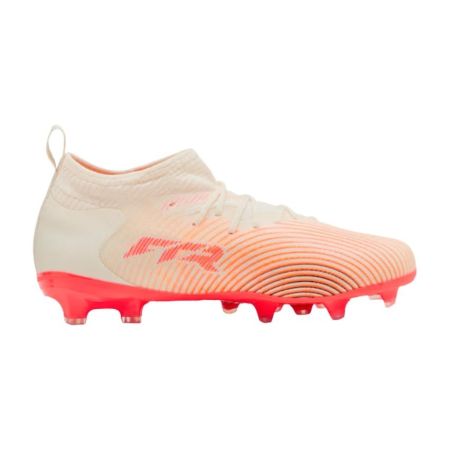Bota de rugby Puma Future 9 Match Junior rosa rojo perfil