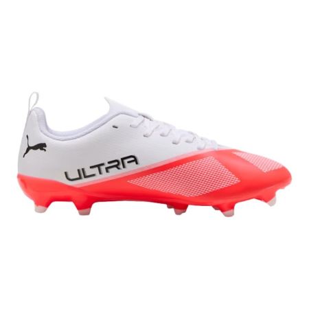 Botas de rugby Puma Ultra 7 Play rojo negro vista lateral derecha