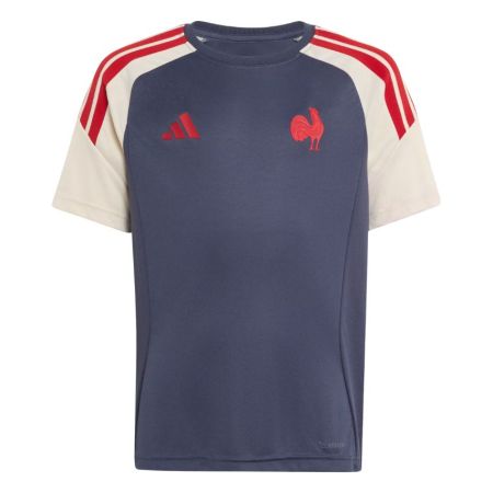 Camiseta rugby Francia Adidas Performance Niño Shadow Navy