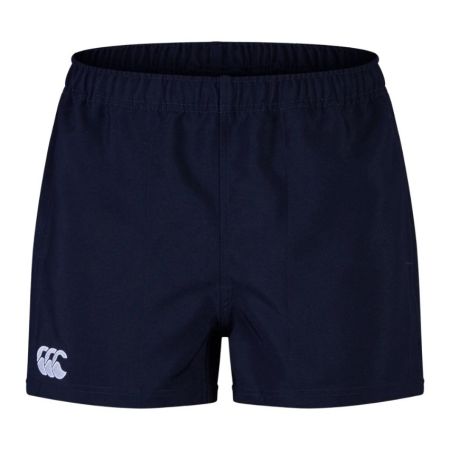 Pantalón corto rugby entrenamiento Canterbury Players Drill azul marino