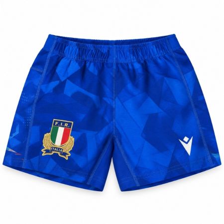 Pantalones cortos rugby Italia domicilio junior 2026/2027 Macron