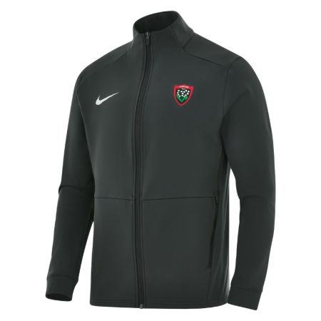Chaqueta entrenamiento RC Toulon Nike antracita cuello alto hombre