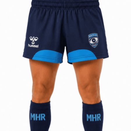 Pantalones cortos rugby Montpellier local 2026/2027 Hummel auténticos