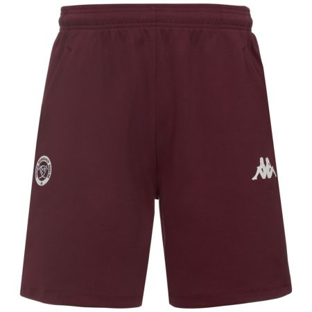Pantalón corto salida UBB rojo zinfandel Kappa vista frontal