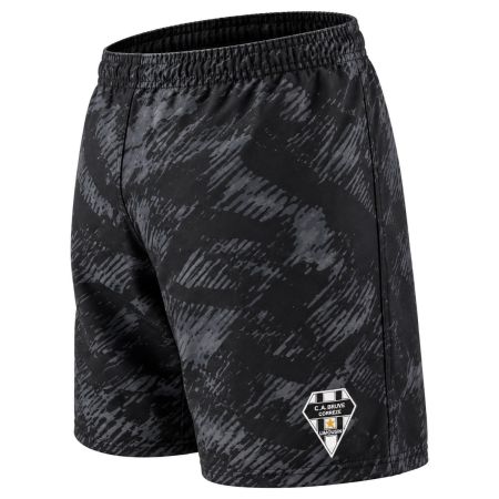 Pantalones cortos rugby negros CA Brive 2026/2027 Adidas vista frontal