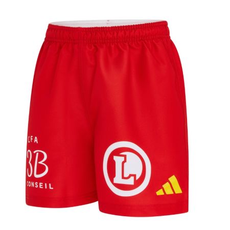 Short Exterior Niño Rugby USAP Rojo 2025/2026 - Adidas
