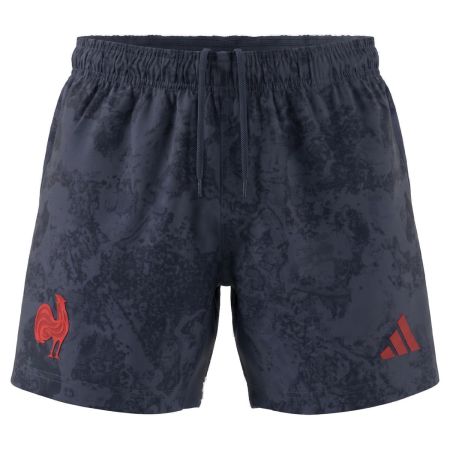 Pantalón corto de entrenamiento de rugby adidas Francia FFR 2026/27 azul marino