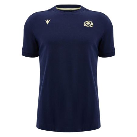 Camiseta Rugby Escocia Algodón Navy Macron 2026/2027