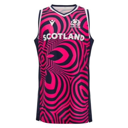 Camiseta sin Mangas Rugby Escocia Entrenamiento 2026-2027 Macron Adulto