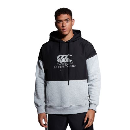 Sudadera Con Capucha Rugby Legends Negro/Gris - Canterbury
