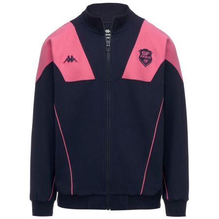 Chaqueta Rugby Supporter Stade Français Paris Kappa de Cremallera Completa