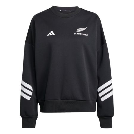 Sudadera Rugby Black Ferns 3 Rayas Mujer - Adidas