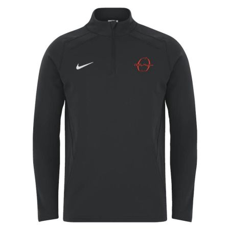BADGE Sudadera 1/4 Zip Rugby Entrenamiento Chilly-Mazarin Negro - Nike
