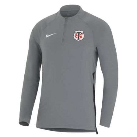 Sudadera Rugby 1/4 Zip Stade Toulousain 2024/2025 Gris - Nike