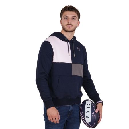 Sudadera con Capucha Rugby Le Club Azul Marino - Ruckfield