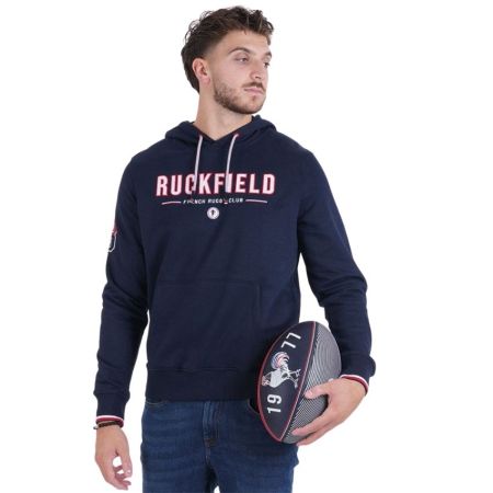 Sudadera Rugby con capucha French Rugby Club Azul Marino - Ruckfield