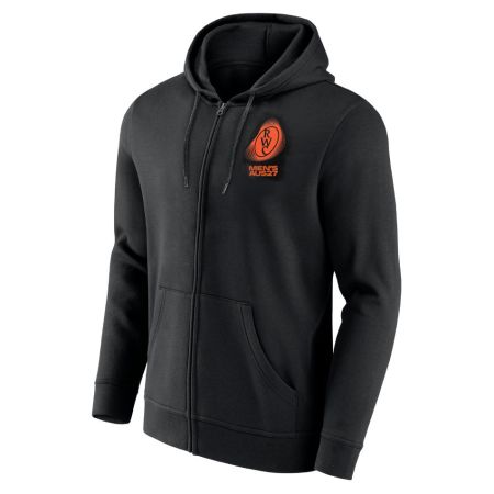 Sudadera con cremallera Rugby Oficial Copa del Mundo 2027 Negra - RWC 2027