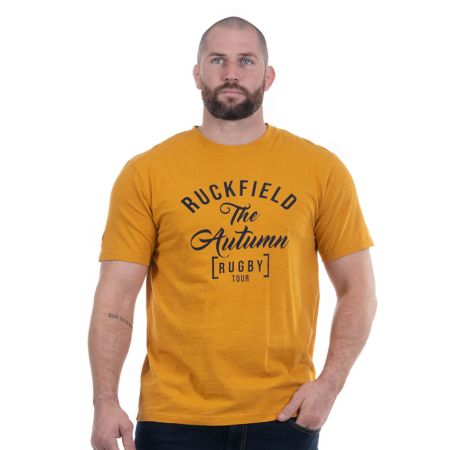 Camiseta de Rugby Autumn Tour Mostaza - Ruckfield