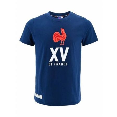 Camiseta Oficial XV de Francia Rugby Navy FFR Gallo Rojo