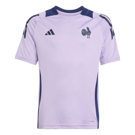 Camiseta Rugby Entrenamiento Niño Francia - adidas