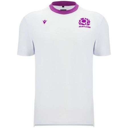 Camiseta Rugby Lifestyle para Hombre Escocia Blanca 2025/2026 - Macron

