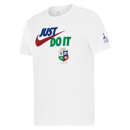 Camiseta Rugby Niño Lions Británicos Blanca - Nike