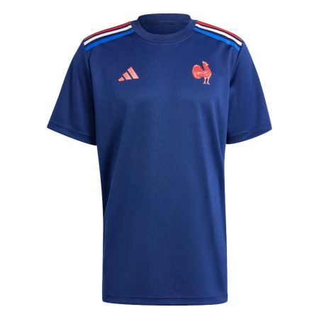 Camiseta de Rugby para Aficionados Francia 2024/2025 - Adidas