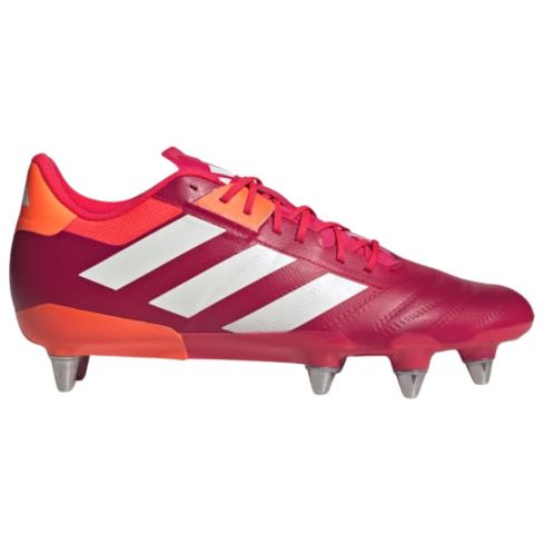 Botas de Rugby Kakari SG/RS Tacos Atornillados Terreno Blando Burdeos - Adidas
