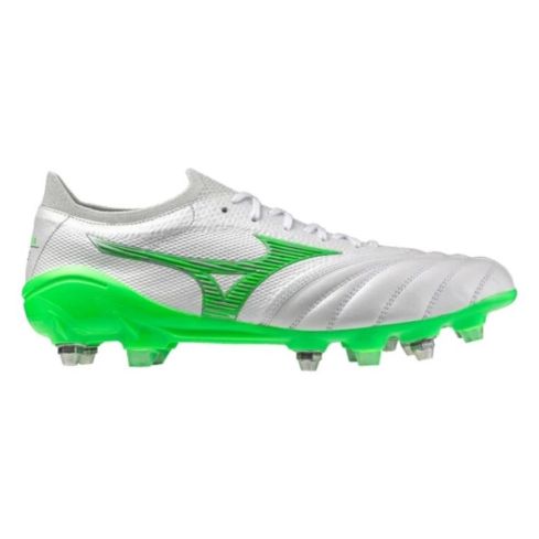 Botas de Rugby HÃbridas MORELIA Neo Beta Mizuno Blanco Verde