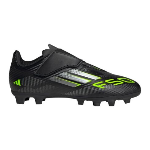 Botas de Rugby para Niño F50 Club Moldeadas FG/AG adidas Negro