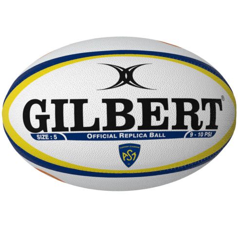 Ballon Rugby Clermont Auvergne ASM Taille 5 - Gilbert