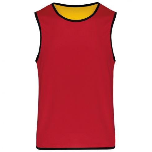 Chasuble Rugby Réversible Enfant ROUGE/JAUNE - PROACT