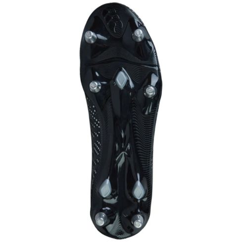 Zapatillas de Rugby Speed Infinite Pro SG con Clavos HÃbridos Todo Terreno Negro/Plateado – Canterbury