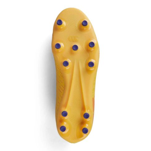 Zapatos Rugby Speed Infinite Team FG Crampones Moldeados Terreno Seco Amarillo - Canterbury