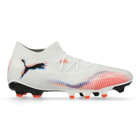 Bota de Rugby para Mujer Future 8 Match FG/AG Moldeada para Terreno Seco Blanca - Puma